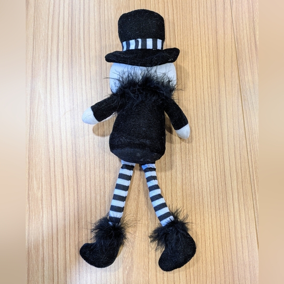 Sitting MR SKULL Skeleton Plush Doll - Picture 5 of 11